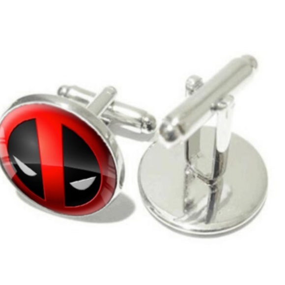 Cufflinks - Deadpool Men's cufflink - Picture 2 of 3